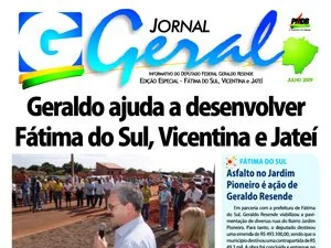 Jornal Geral - Fátima do Sul-Vicentina-Jateí - 2009