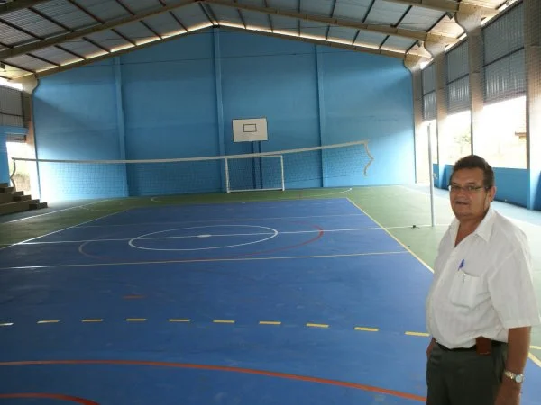 Diretor Zezão da escola Cleusa Vargas. (Foto: Ronney Minella)