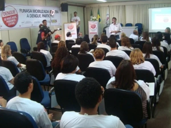 Brigada Contra Dengue da Funasa tem como objetivo atuar como multiplicadora de informações. (Foto: Divulgação)