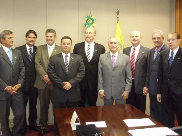 Deputados conquistam apoio de Michel Temer para nova corrente do PMDB. (Foto: Divulgação)
