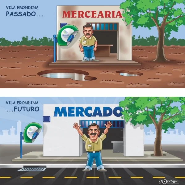 Mais asfalto em Dourados