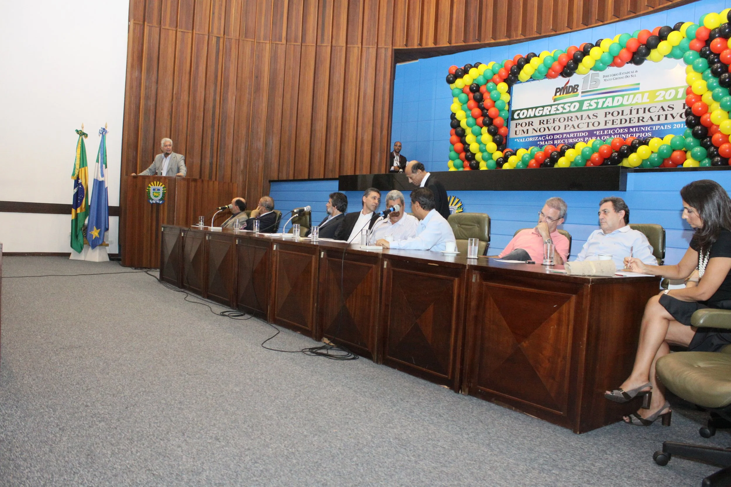 Fotos do Congresso Estadual do PMDB