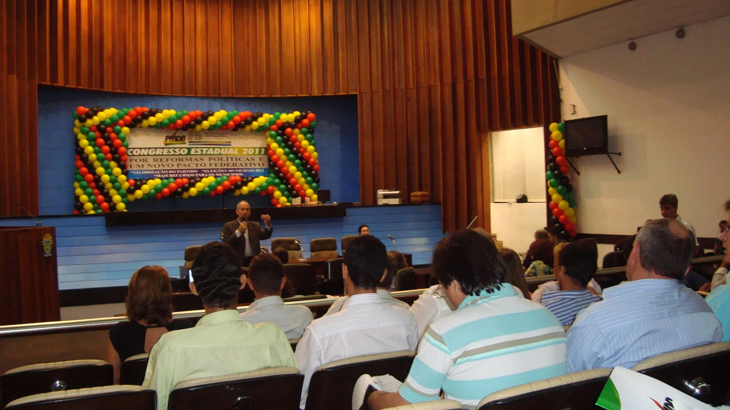 Fotos do Congresso Estadual do PMDB