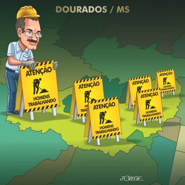 Dourados é um canteiro de obras