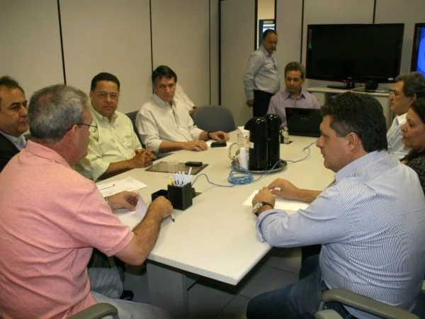 Reunião na Caixa Econômica