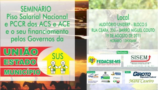 Seminário ACS´s e ACE´s