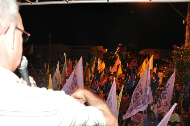 Veja o lançamento da candidatura do prefeito Rudi em Coronel Sapucaia