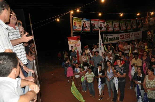 Geraldo participa de campanha de Sérgio Barbosa em Amambaí