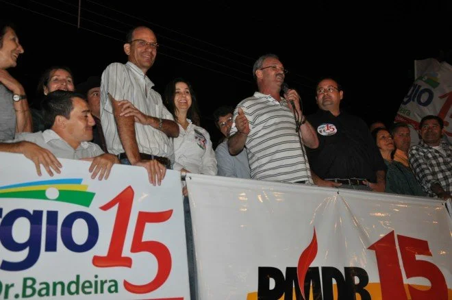 Geraldo participa de campanha de Sérgio Barbosa em Amambaí