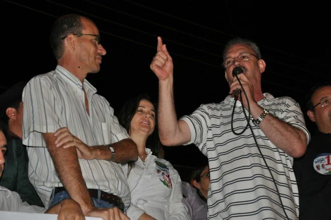Geraldo participa de campanha de Sérgio Barbosa em Amambaí