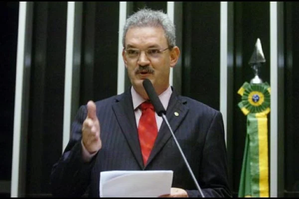Deputado Geraldo Resende em pronunciamento na Cãmara dos Deputados. Foto: Div