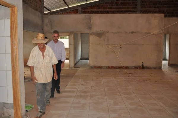 Centro de Convivência do Idoso entra em fase de acabamento. Foto: Divulgação
