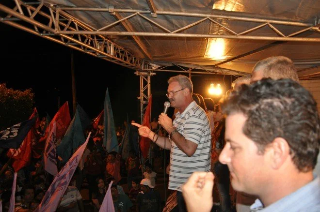 Veja o lançamento da candidatura do prefeito Rudi em Coronel Sapucaia