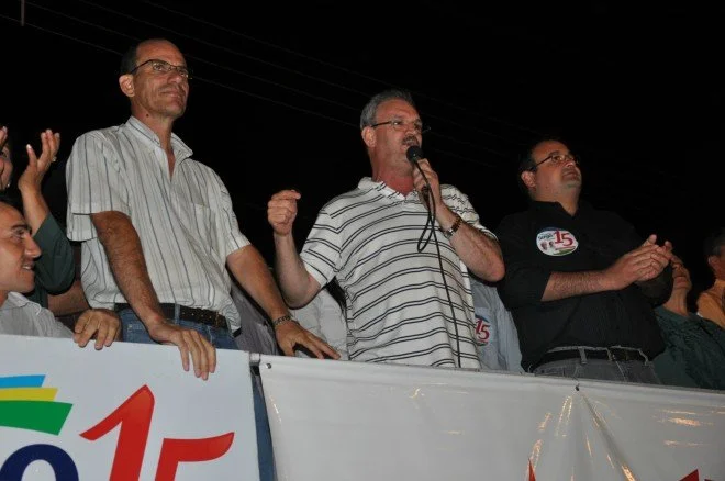 Geraldo participa de campanha de Sérgio Barbosa em Amambaí