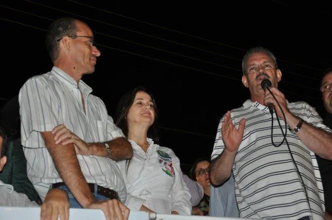 Geraldo participa de campanha de Sérgio Barbosa em Amambaí