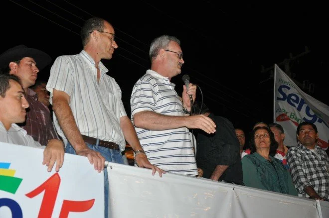 Geraldo participa de campanha de Sérgio Barbosa em Amambaí