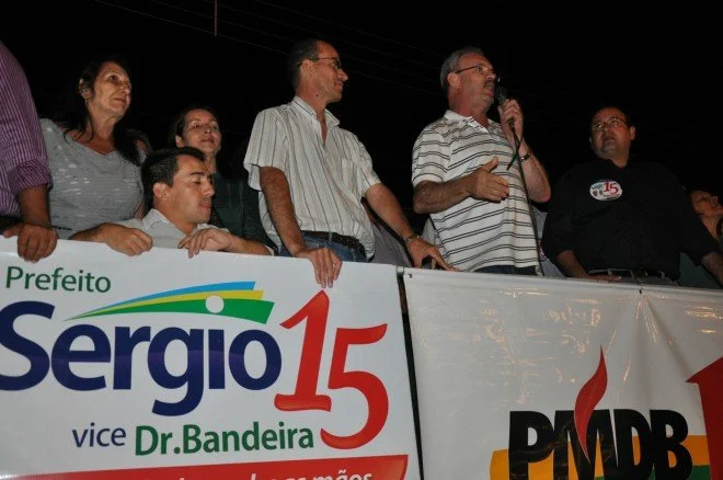 Geraldo participa de campanha de Sérgio Barbosa em Amambaí