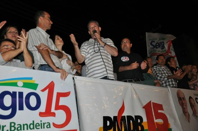 Geraldo participa de campanha de Sérgio Barbosa em Amambaí