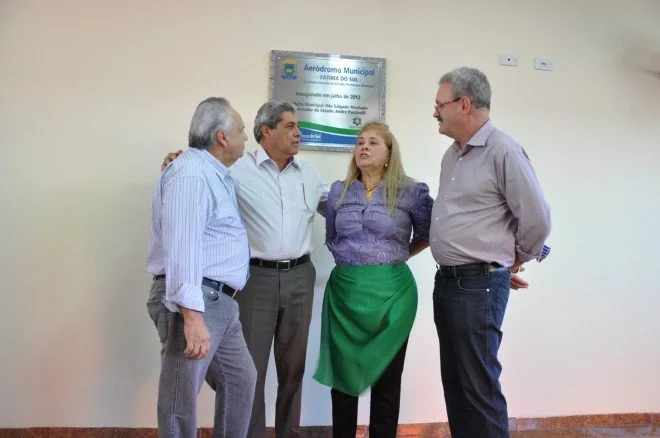 Geraldo prestigia inaugurações em Fátima do Sul