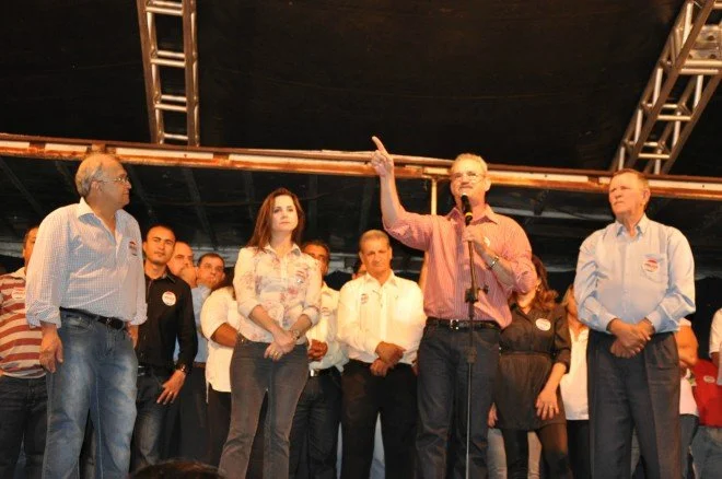 Lançamento da candidatura de Lídio Ledesma a prefeito em Iguatemi