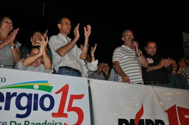 Geraldo participa de campanha de Sérgio Barbosa em Amambaí