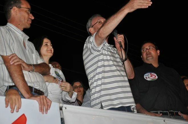 Geraldo participa de campanha de Sérgio Barbosa em Amambaí