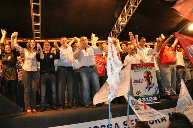 Lançamento da candidatura de Lídio Ledesma a prefeito em Iguatemi