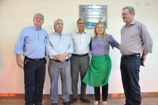 Geraldo prestigia inaugurações em Fátima do Sul