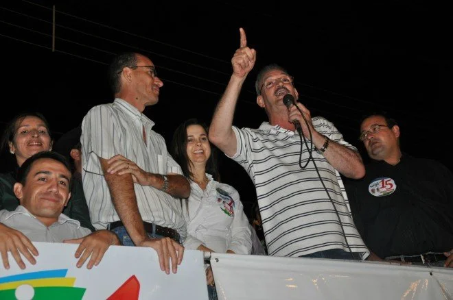 Geraldo participa de campanha de Sérgio Barbosa em Amambaí