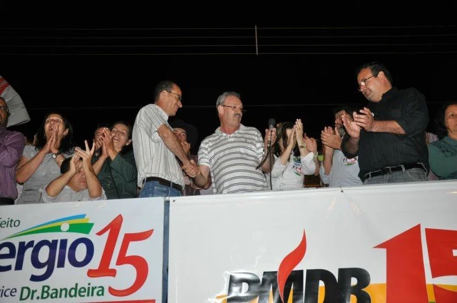 Geraldo participa de campanha de Sérgio Barbosa em Amambaí