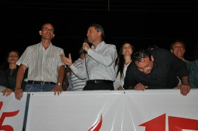 Geraldo participa de campanha de Sérgio Barbosa em Amambaí