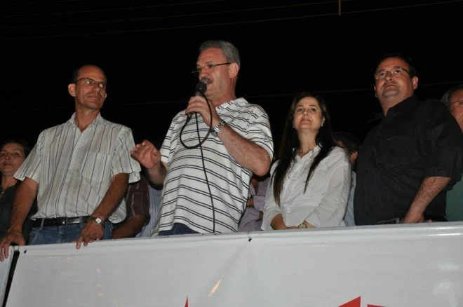 Geraldo participa de campanha de Sérgio Barbosa em Amambaí