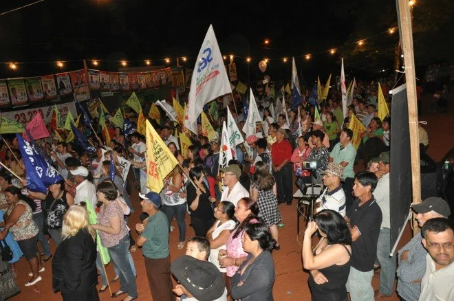 Geraldo participa de campanha de Sérgio Barbosa em Amambaí