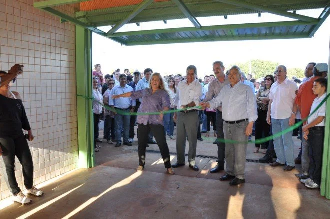 Geraldo prestigia inaugurações em Fátima do Sul