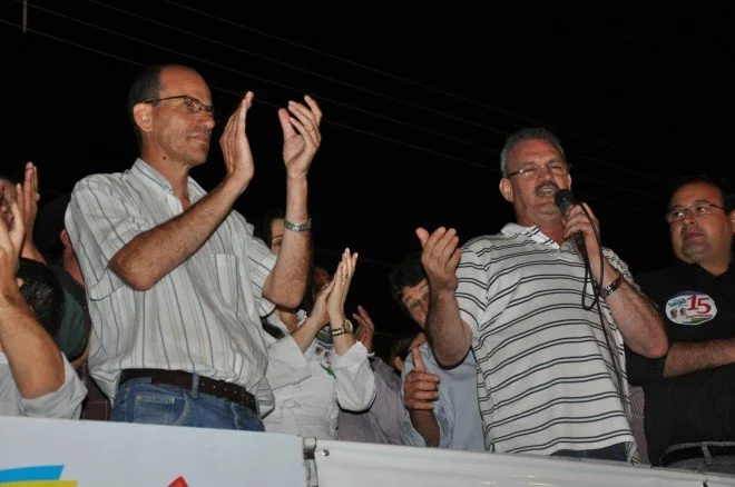 Geraldo participa de campanha de Sérgio Barbosa em Amambaí