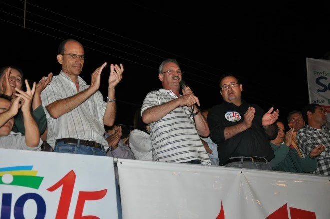 Geraldo participa de campanha de Sérgio Barbosa em Amambaí