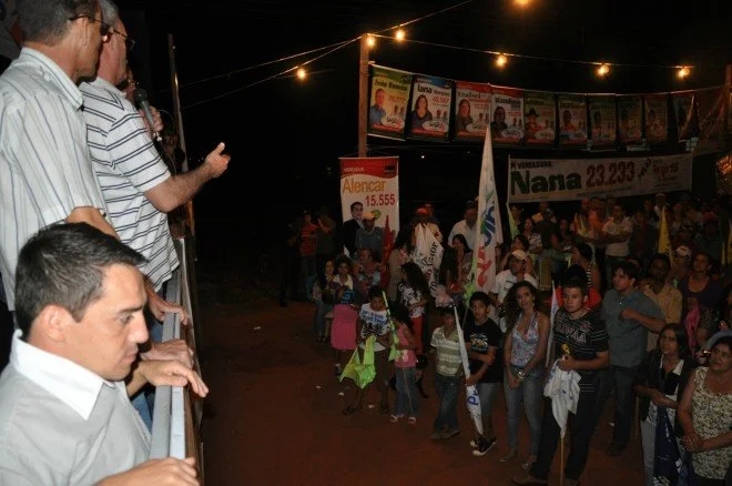 Geraldo participa de campanha de Sérgio Barbosa em Amambaí