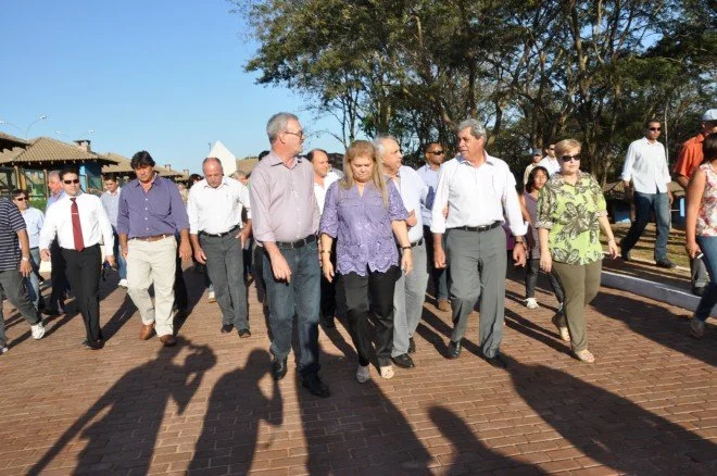Geraldo prestigia inaugurações em Fátima do Sul