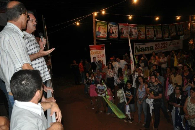 Geraldo participa de campanha de Sérgio Barbosa em Amambaí