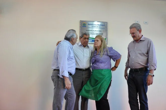 Geraldo prestigia inaugurações em Fátima do Sul