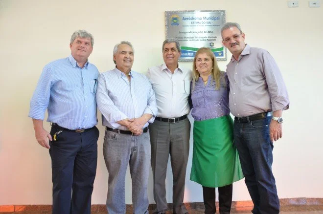 Geraldo prestigia inaugurações em Fátima do Sul