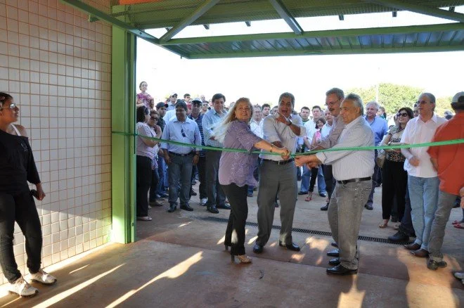 Geraldo prestigia inaugurações em Fátima do Sul