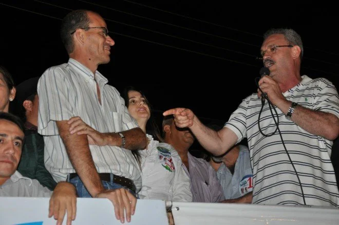 Geraldo participa de campanha de Sérgio Barbosa em Amambaí
