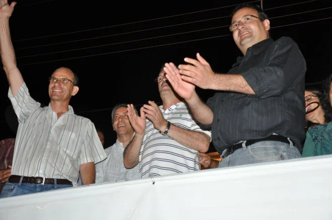 Geraldo participa de campanha de Sérgio Barbosa em Amambaí