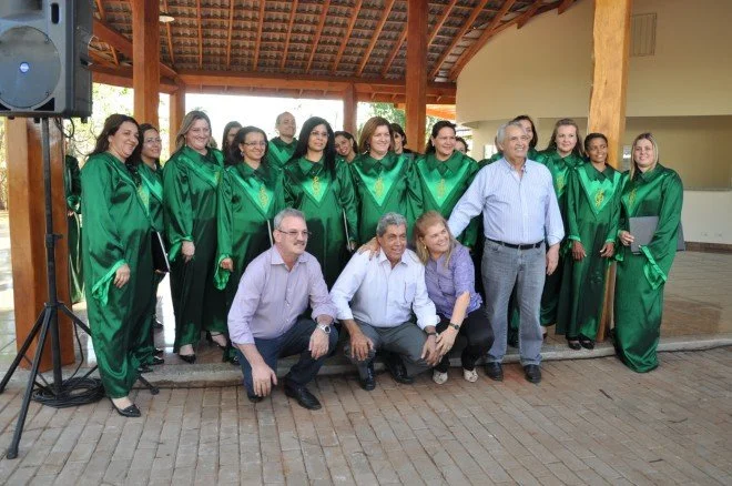 Geraldo prestigia inaugurações em Fátima do Sul