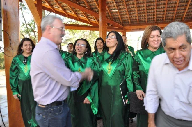 Geraldo prestigia inaugurações em Fátima do Sul