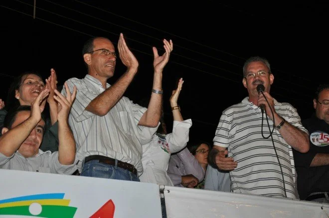 Geraldo participa de campanha de Sérgio Barbosa em Amambaí