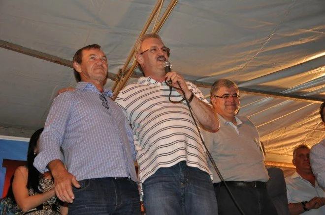 Veja o lançamento da candidatura do prefeito Rudi em Coronel Sapucaia