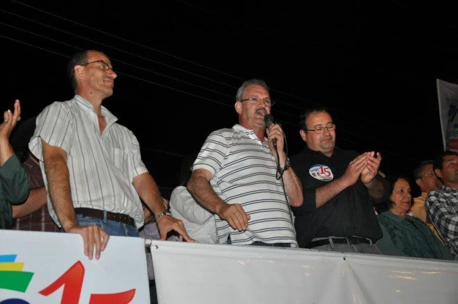 Geraldo participa de campanha de Sérgio Barbosa em Amambaí