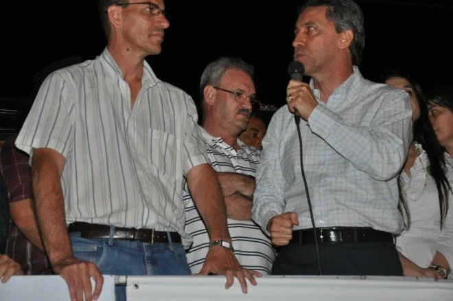 Geraldo participa de campanha de Sérgio Barbosa em Amambaí